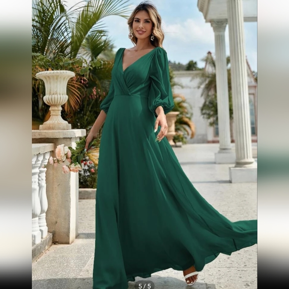Green Bridesmaids Dress